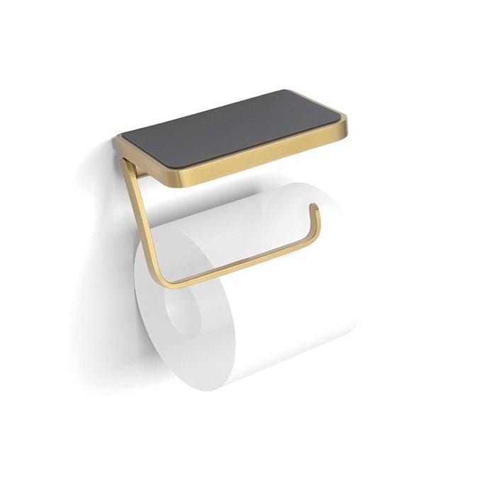 HiB Toilet Roll Holder HiB Atto Toilet Roll Holder with Shelf