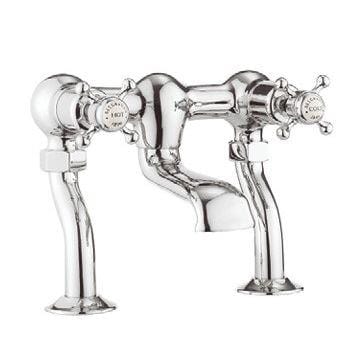 Crosswater Bath Mixer Chrome Crosswater Belgravia Crosshead Bath Filler Tap
