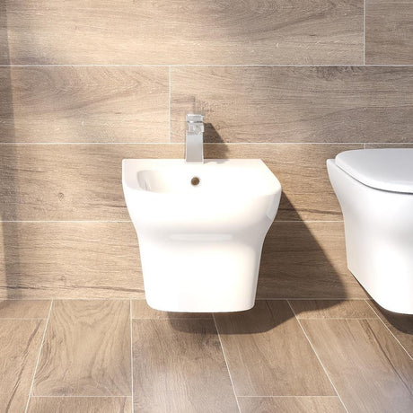 Imex Imex Grace Wall Hung Bidet in Gloss White