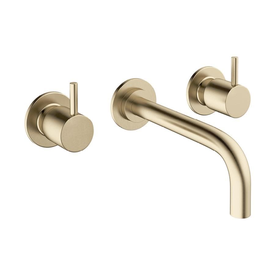 Crosswater Wall Mounted Basin Tap Crosswater MPRO Wall Mounted 3 Hole Basin Mixer Tap