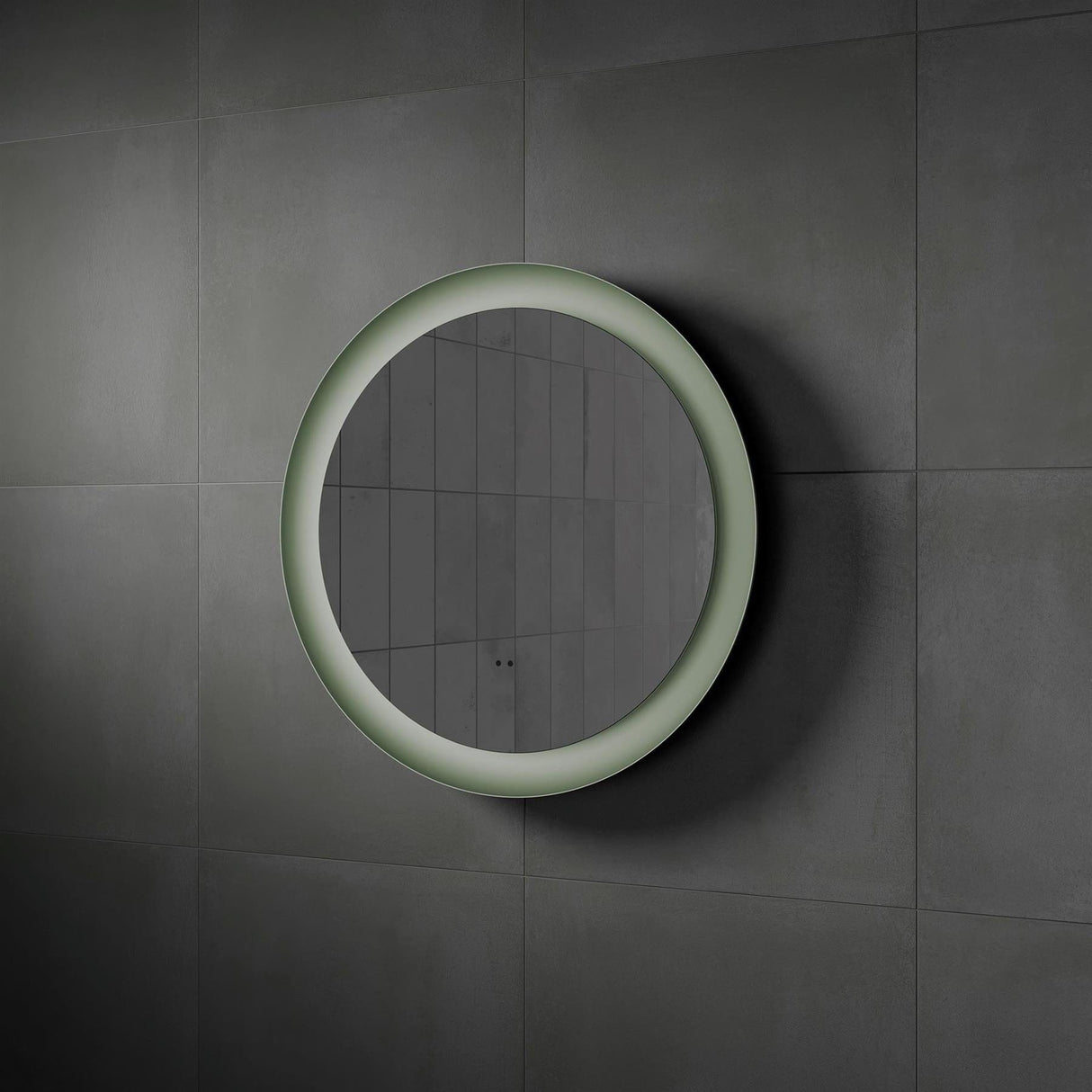 HiB Illuminated Mirror HiB Vaida Round LED Illuminated Mirror