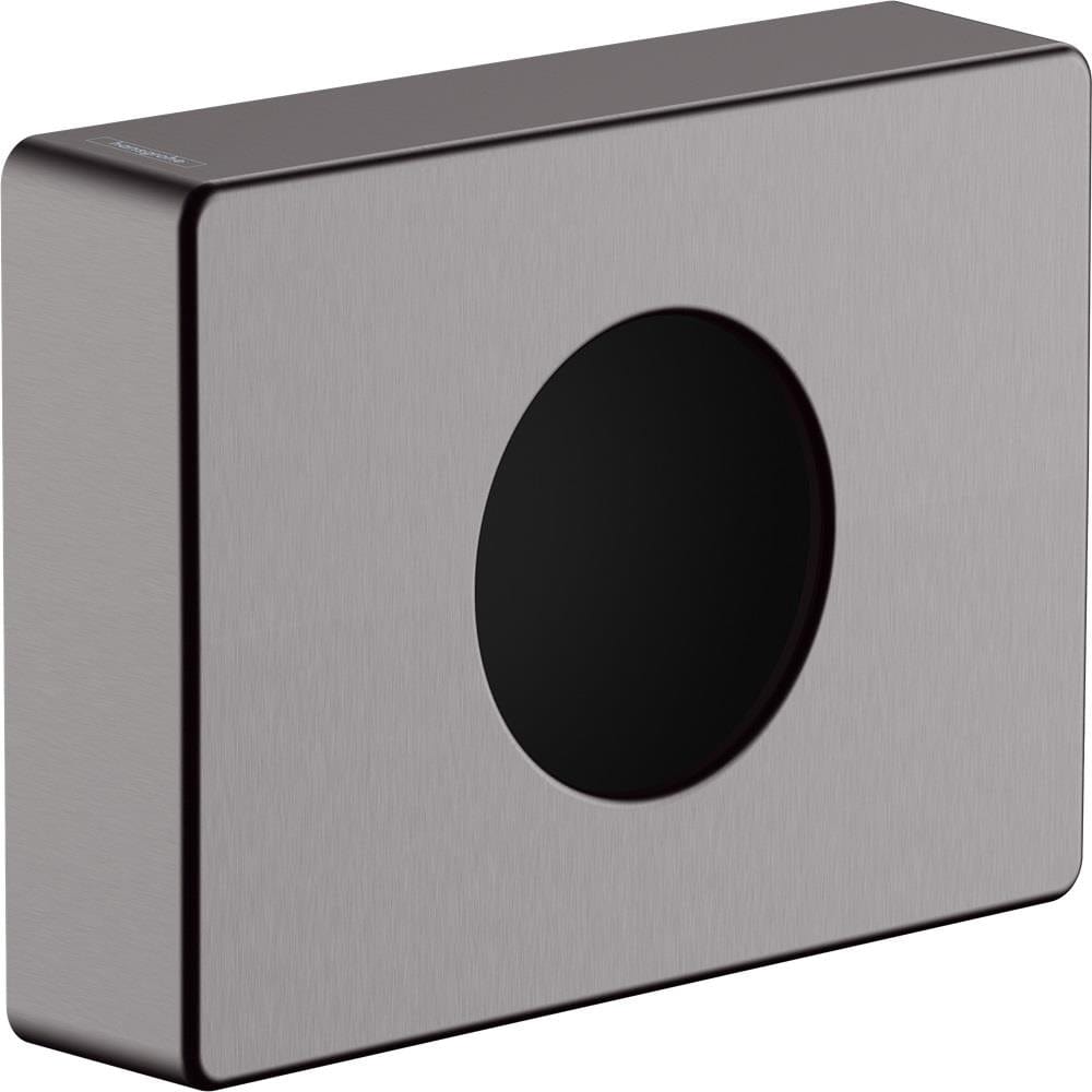 Hansgrohe Bins Brushed Black Chrome Hansgrohe Sanitary Bag Dispenser