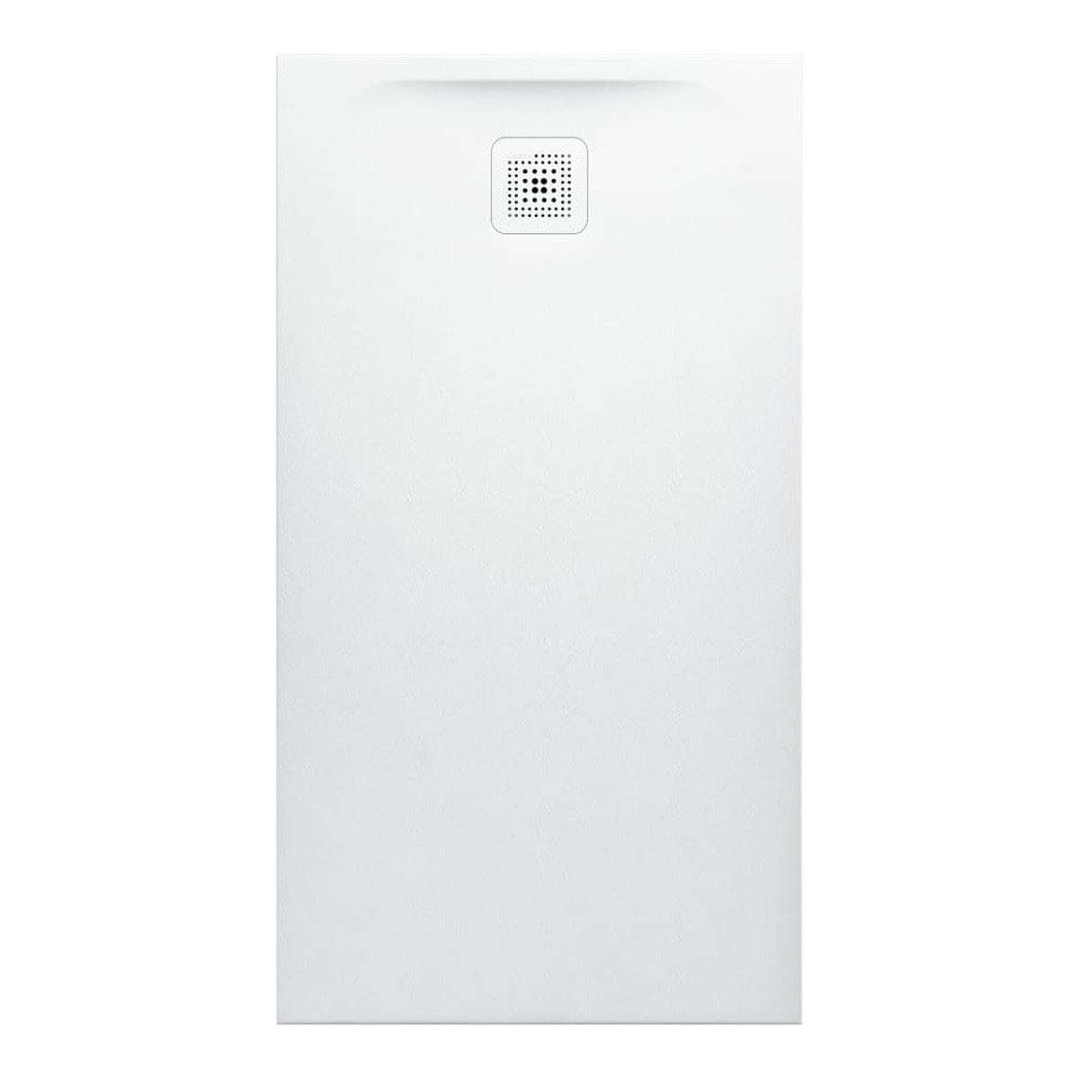 Laufen 1300 x 700mm / Drain on Short Side Laufen Marbond PRO Rectangular Tray with Waste in White