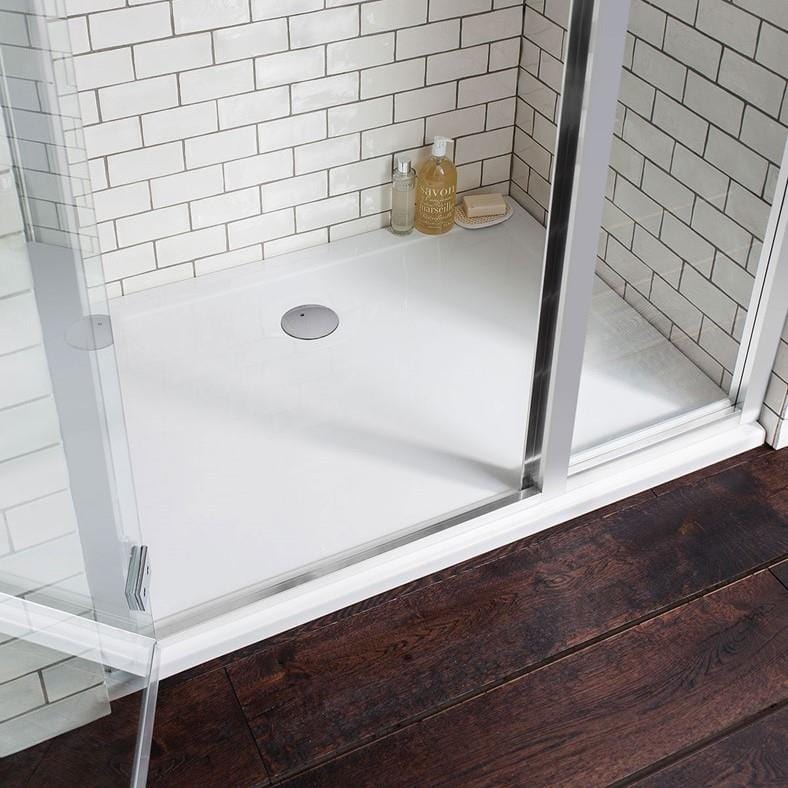 Crosswater Rectangle Shower Tray Crosswater 35mm Acrylic Rectangle Shower Tray
