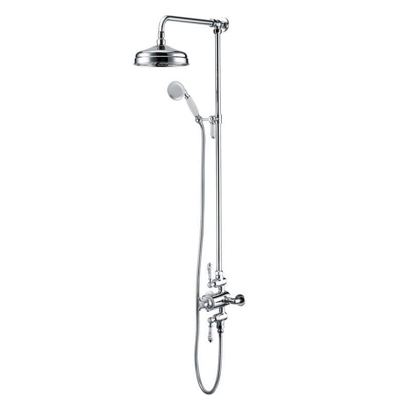 Aquarius Shower Set Aquarius Chic Thermostatic Exposed Adjustable Shower Kit