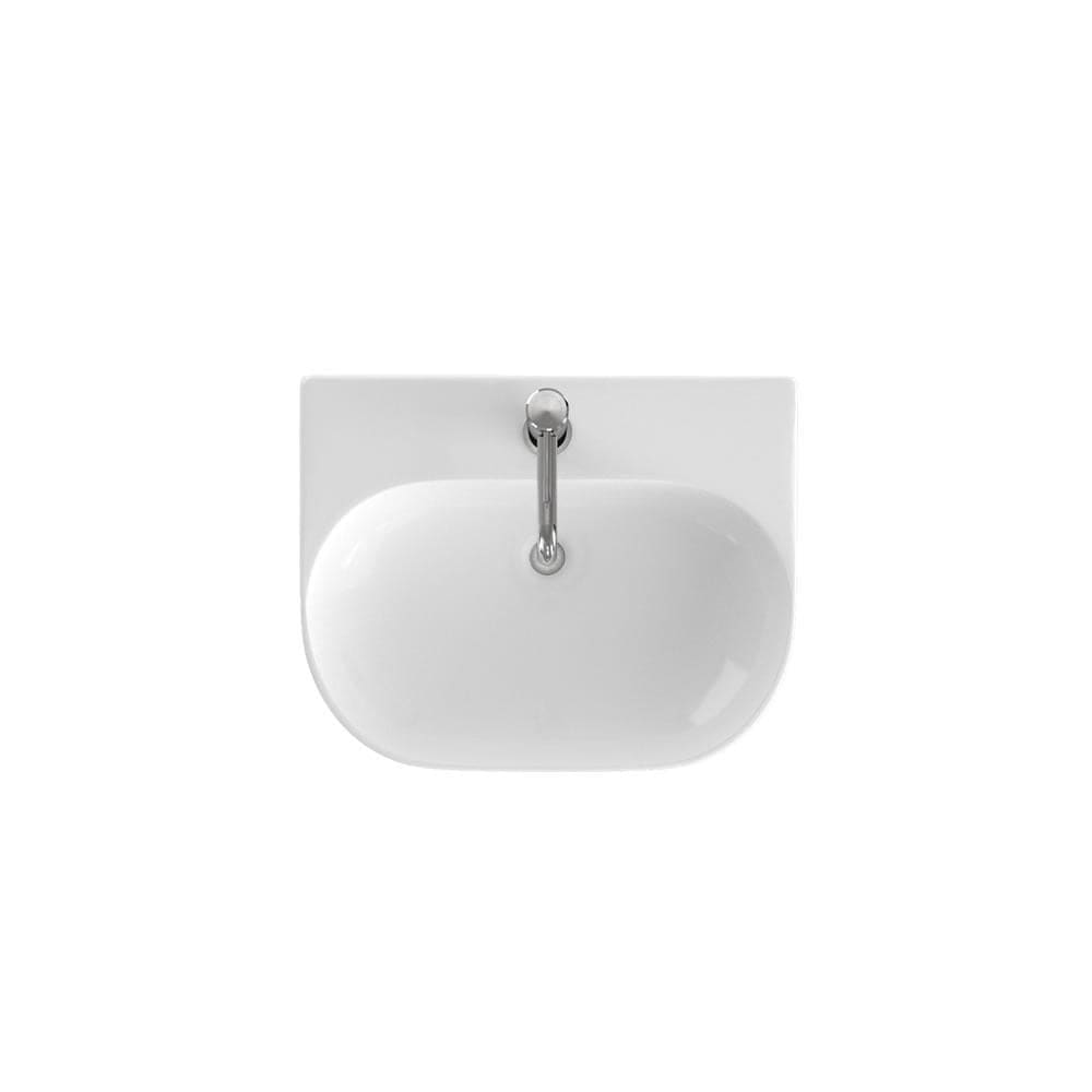 Britton Pedestal Basin Britton Trim 500mm 1 Tap Hole Basin