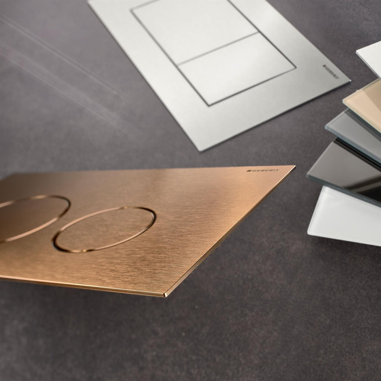 Geberit Flush Plate Geberit Sigma Round Stainless Steel Flush Plate