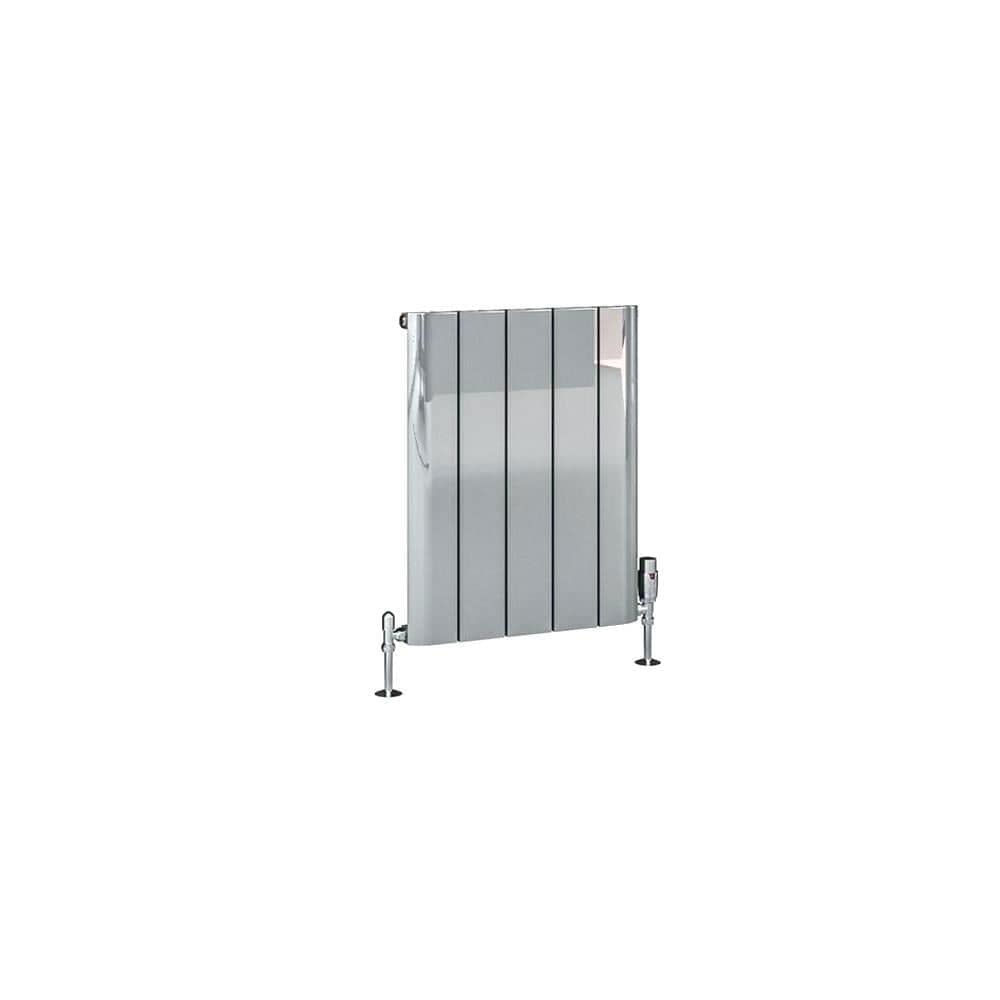 Eastbrook Panel Radiator Eastbrook Peretti Straight Horizontal Aluminum Radiator in Polished Aluminum