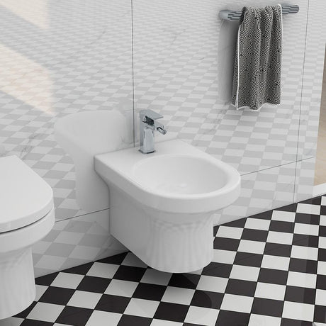 Imex Bidet Imex Alma Wall Mounted Bidet in White