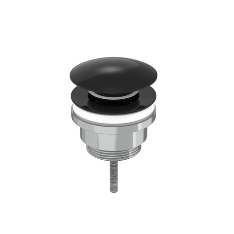 Saneux Basin Waste Satin Black Saneux Universal Basin Clicker Waste