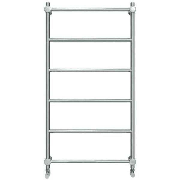 Vogue Designer Towel Radiator 1300 x 650 / Dual Fuel Vogue Venture Straight Designer Towel Radiator in Chrome