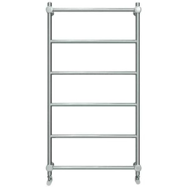 Vogue Designer Towel Radiator 1300 x 650 / Dual Fuel Vogue Venture Straight Designer Towel Radiator in Chrome