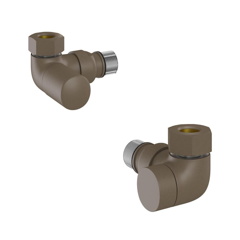 Tissino Radiator Valve Arabica Tissino Corner Manual Radiator Valves (Pair)
