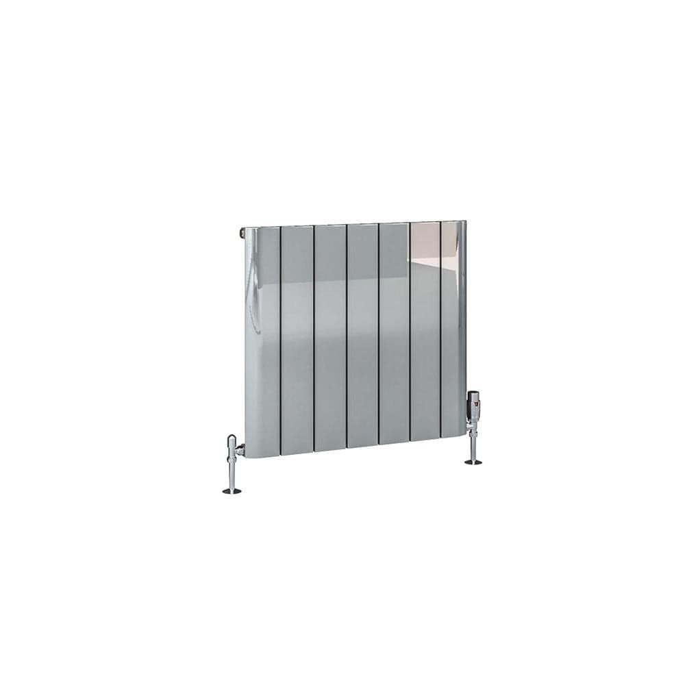 Eastbrook Panel Radiator Eastbrook Peretti Straight Horizontal Aluminum Radiator in Polished Aluminum