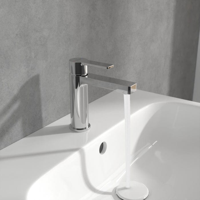 Villeroy & Boch Mono Basin Tap Villeroy & Boch Architectura Single Lever Mono Basin Mixer Tap in Chrome
