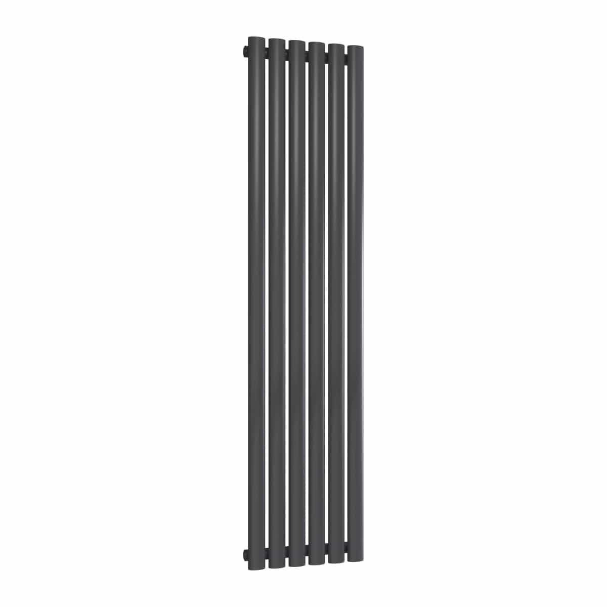 Reina Panel Radiator 1500 x 354mm / Anthracite Reina Neva Vertical Single Panel Central Heating Radiator