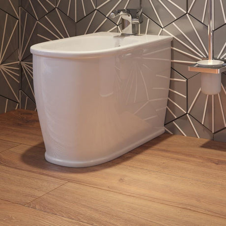 Imex Bidet Imex Liberty Floor Standing Bidet in Gloss White