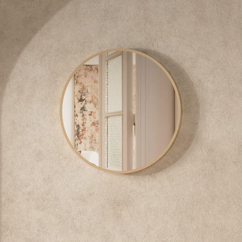 Crosswater Illuminated Mirror Crosswater Infinity Round Framed LED Illuminated Mirror