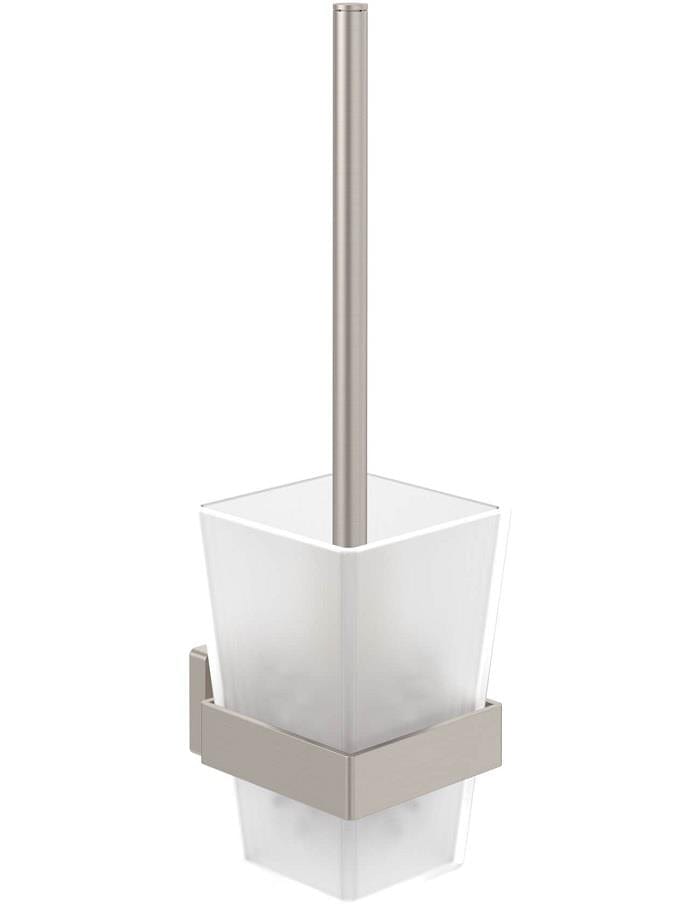 Villeroy & Boch Toilet Brush Brushed Nickel Matt Villeroy & Boch Elements - Striking Toilet Brush Set