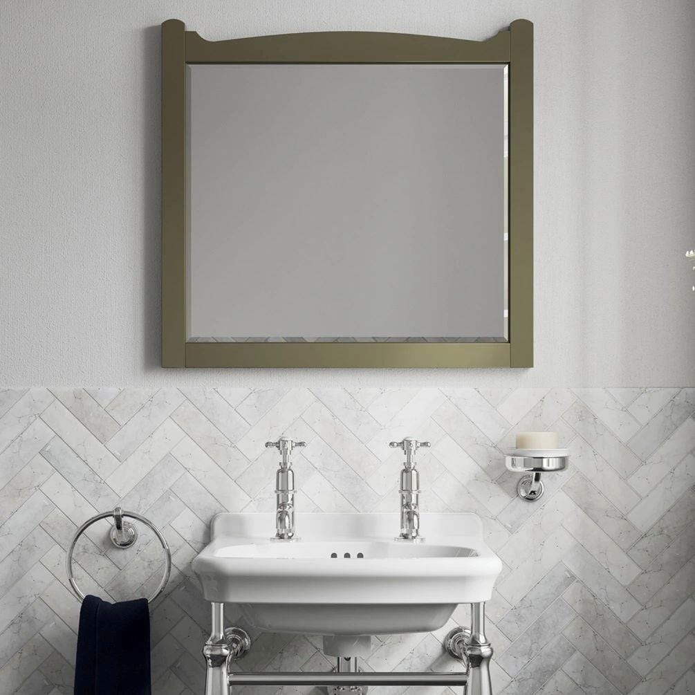 Burlington Standard Mirror 600mm / Carlyle Green Burlington Guild Mirror