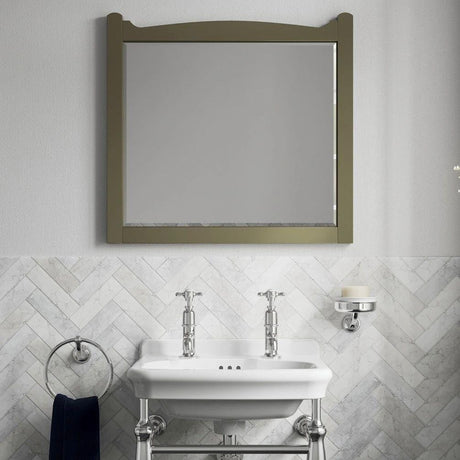 Burlington Standard Mirror 600mm / Carlyle Green Burlington Guild Mirror