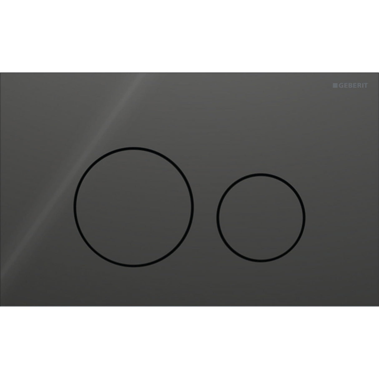Geberit Flush Plate Lava Glass Geberit Sigma Round Glass Flush Plate