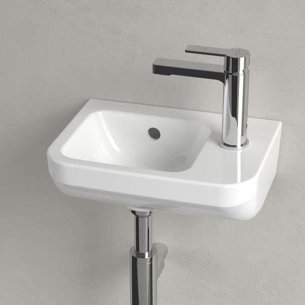 Villeroy & Boch Wall Hung Basin Villeroy & Boch Architectura Wall Hung Basin with Overflow - 360 x 260mm - Right Hand Tap Hole - White Alpin