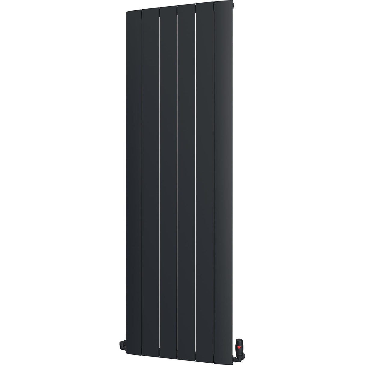Aquarius Bathrooms Panel Radiator 1800 x565mm / Black Aquarius Maxx Vertical Panel Radiator