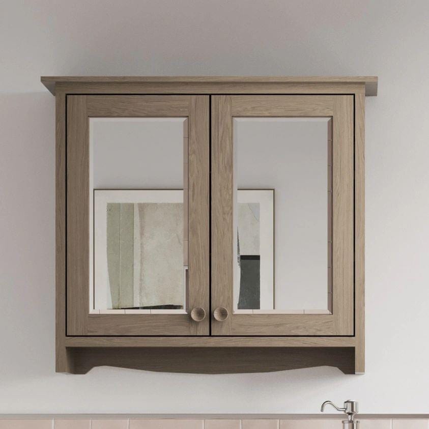 Burlington Mirrored Cabinet Burlington Guild 650mm Mirrored Cabinet