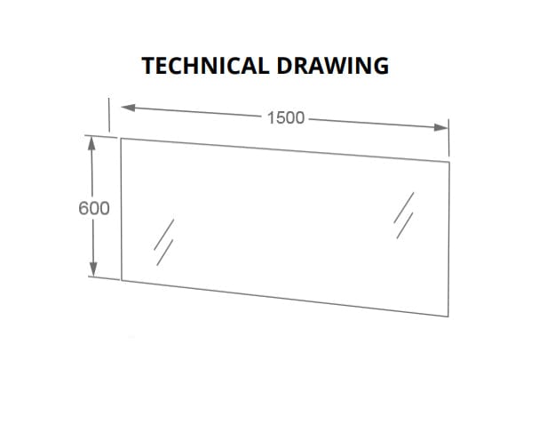 Aquarius Illuminated Mirror Aquarius KF-Series Illuminated Mirror with Demista