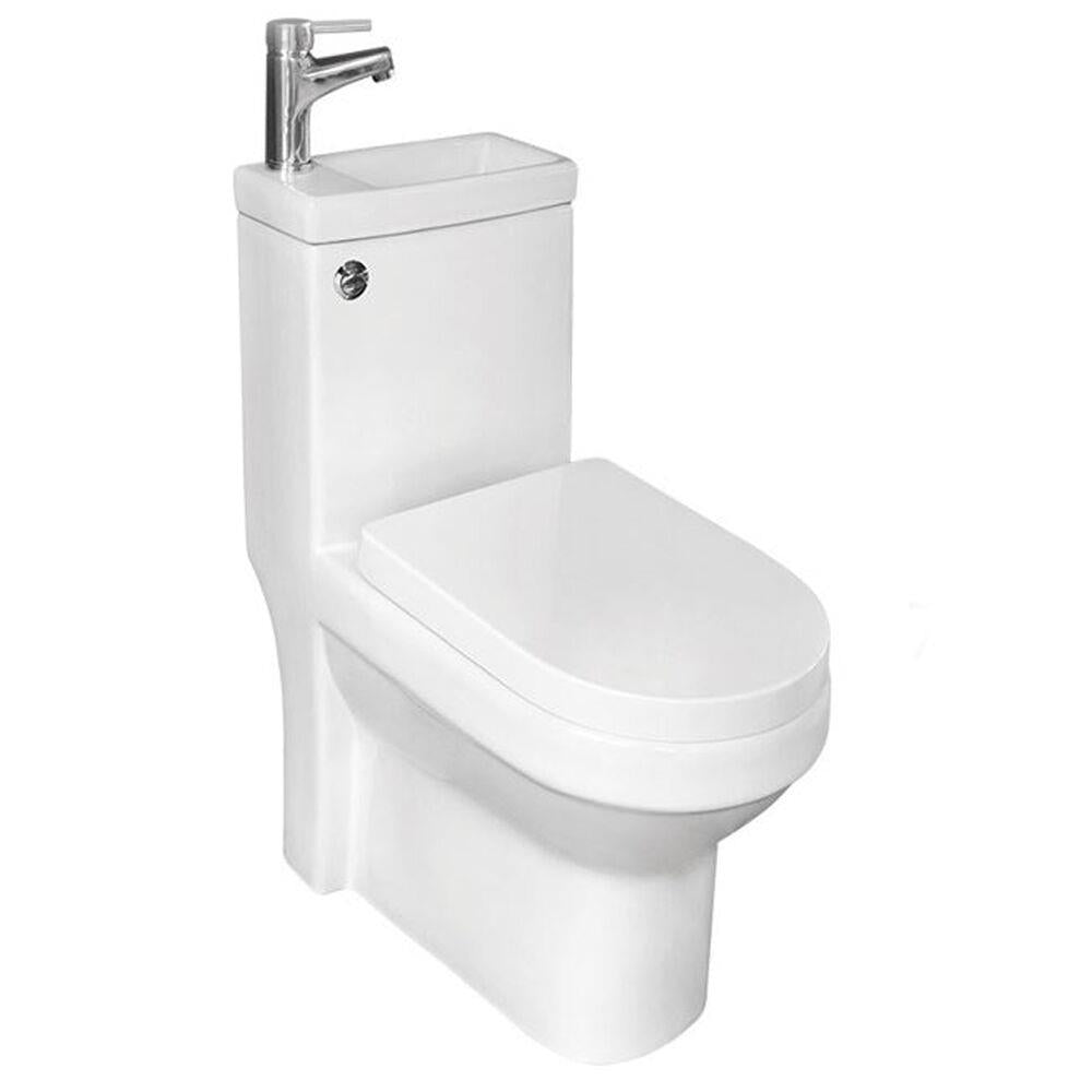 Aquarius Urbano All-in-One Toilet and Basin Unit for Understairs and Cloakrooms