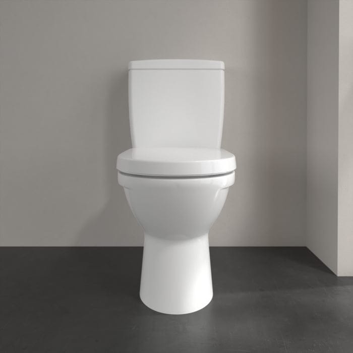 Villeroy & Boch Close Coupled Toilet Villeroy & Boch O.novo Close Coupled Toilet with Soft Close Seat