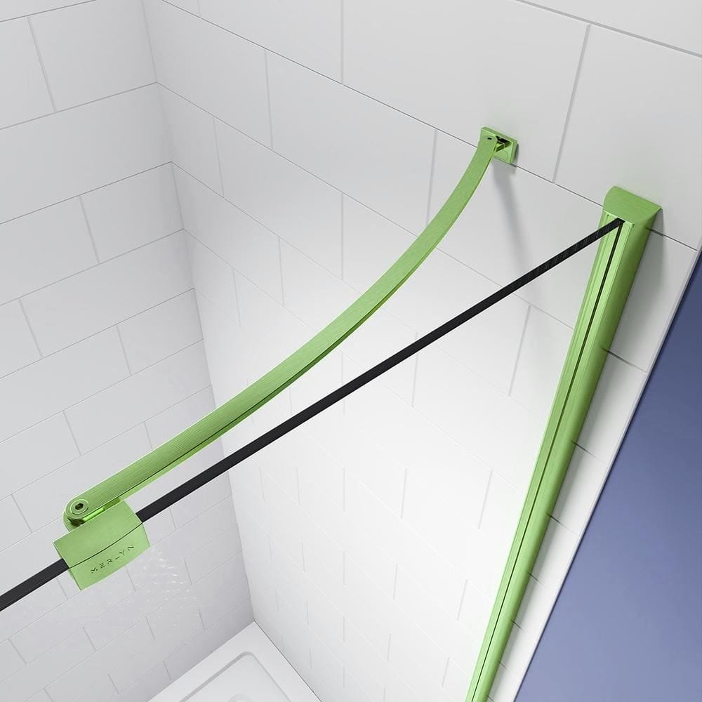 Merlyn Hinged Shower Door Merlyn Ionic Essence Frameless Hinged Shower Door and Inline Panel