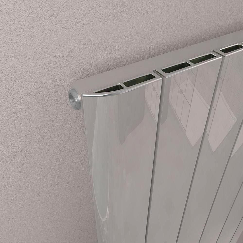 Eastbrook Panel Radiator Eastbrook Peretti Straight Horizontal Aluminum Radiator in Polished Aluminum