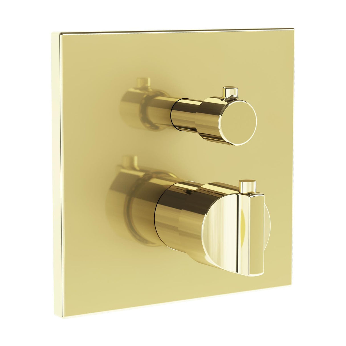 VitrA Concealed Shower Valve Soft Gold VitrA Suit Thermostatic 1-Way Shower Mixer Control Plate