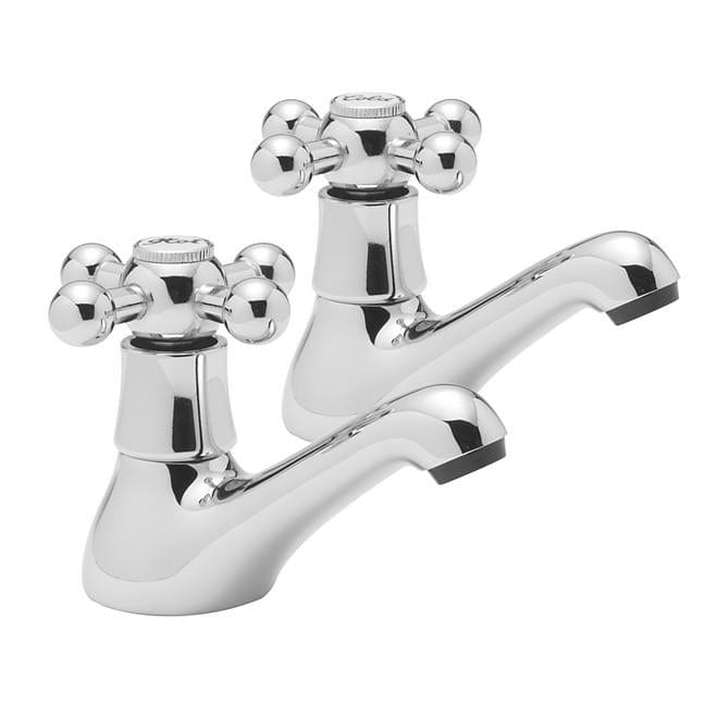 Sagittarius Pillar Basin Tap Sagittarius Fantasy Pillar Basin Taps (Pair) in Chrome