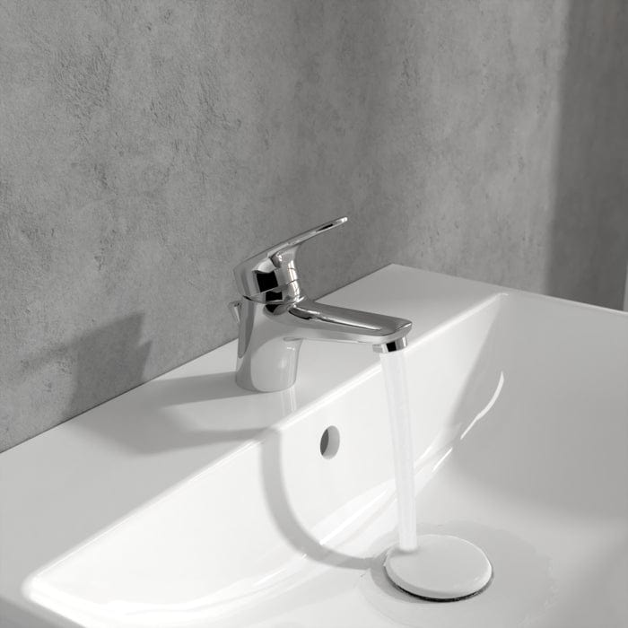 Villeroy & Boch Mono Basin Tap Villeroy & Boch O.Novo Start Single Lever Mini Basin Mixer Tap with Pop-Up Waste in Chrome