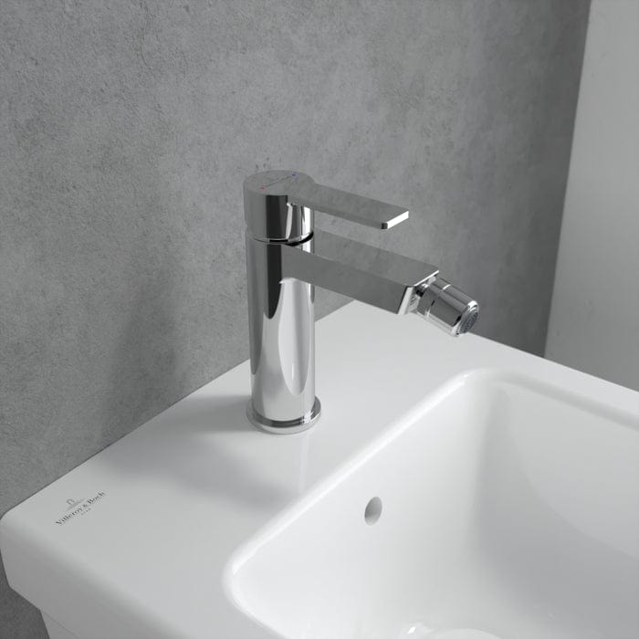 Villeroy & Boch Bidet Tap Villeroy & Boch Architectura Single Lever Tall Bidet Mixer Tap in Chrome
