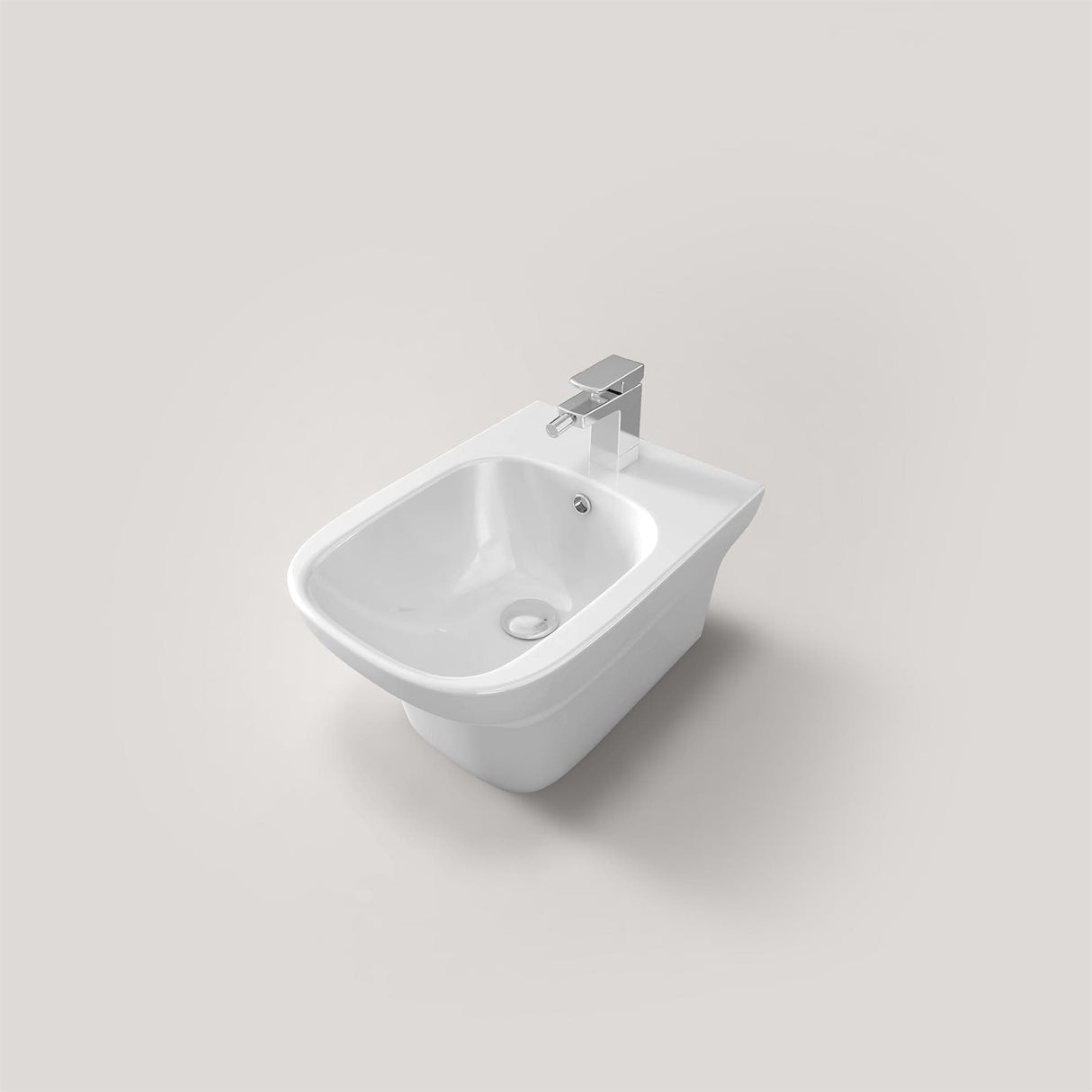 Imex Imex Grace Wall Hung Bidet in Gloss White