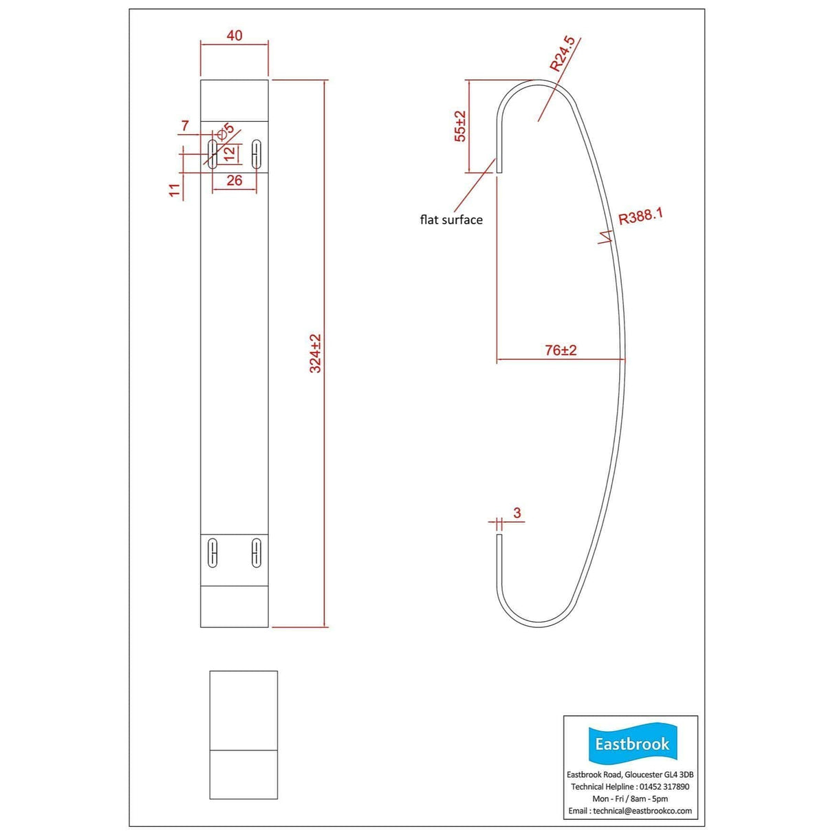 Eastbrook Radiator Towel Hangers Eastbrook Peretti/Withington Towel Hanger