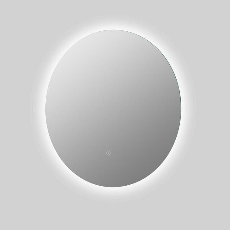 Aquarius Illuminated Mirror Aquarius Muse 500mm Round Back-Lit LED Illuminated Mirror