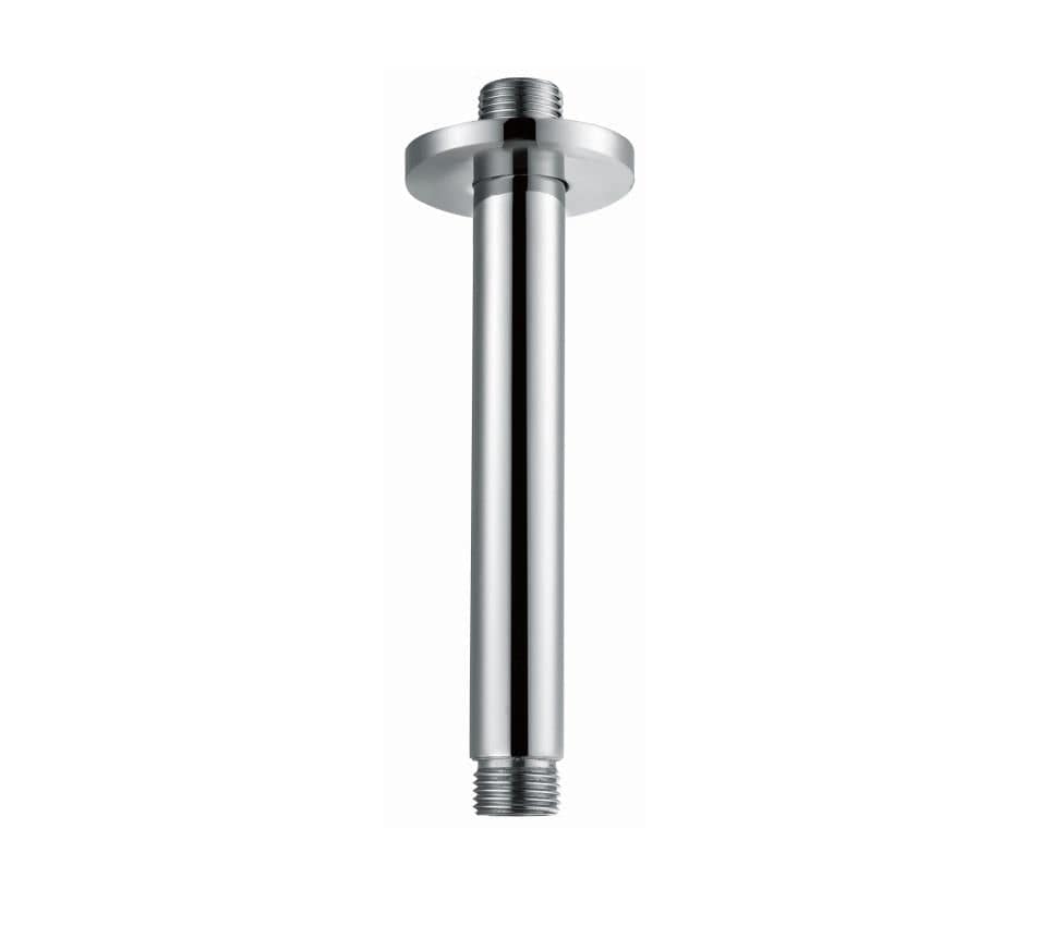 Aquarius Fixed Shower Arm Chrome Aquarius RainLux Round Ceiling Shower Arm