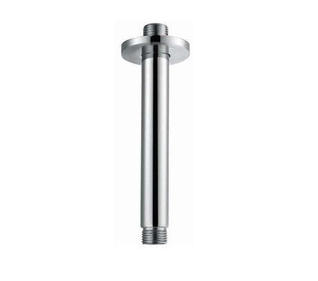 Aquarius Fixed Shower Arm Chrome Aquarius RainLux Round Ceiling Shower Arm
