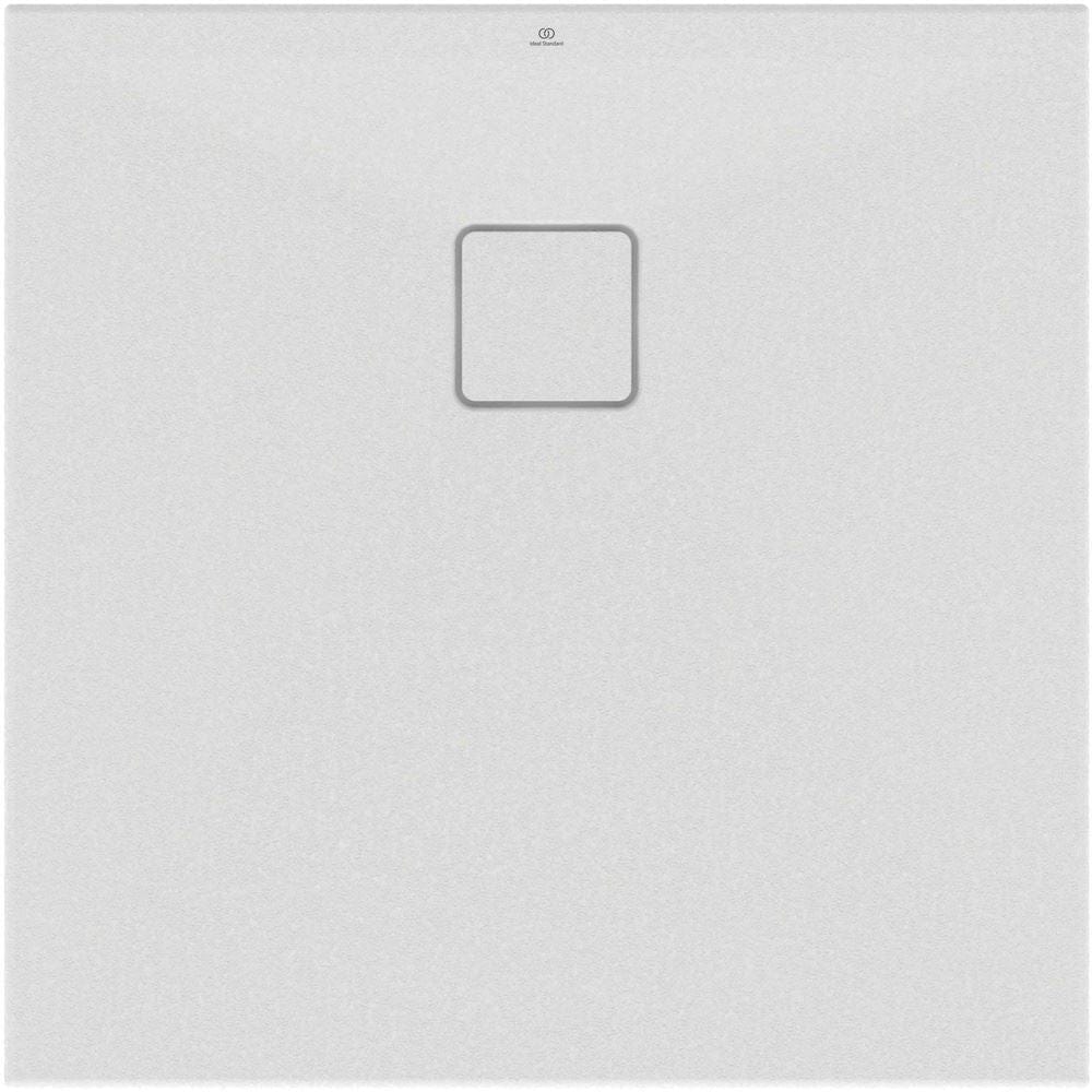 Ideal Standard Rectangle Shower Tray Ideal Standard Ultra Flat EVO 35mm Shower Tray in Silk White with Waste