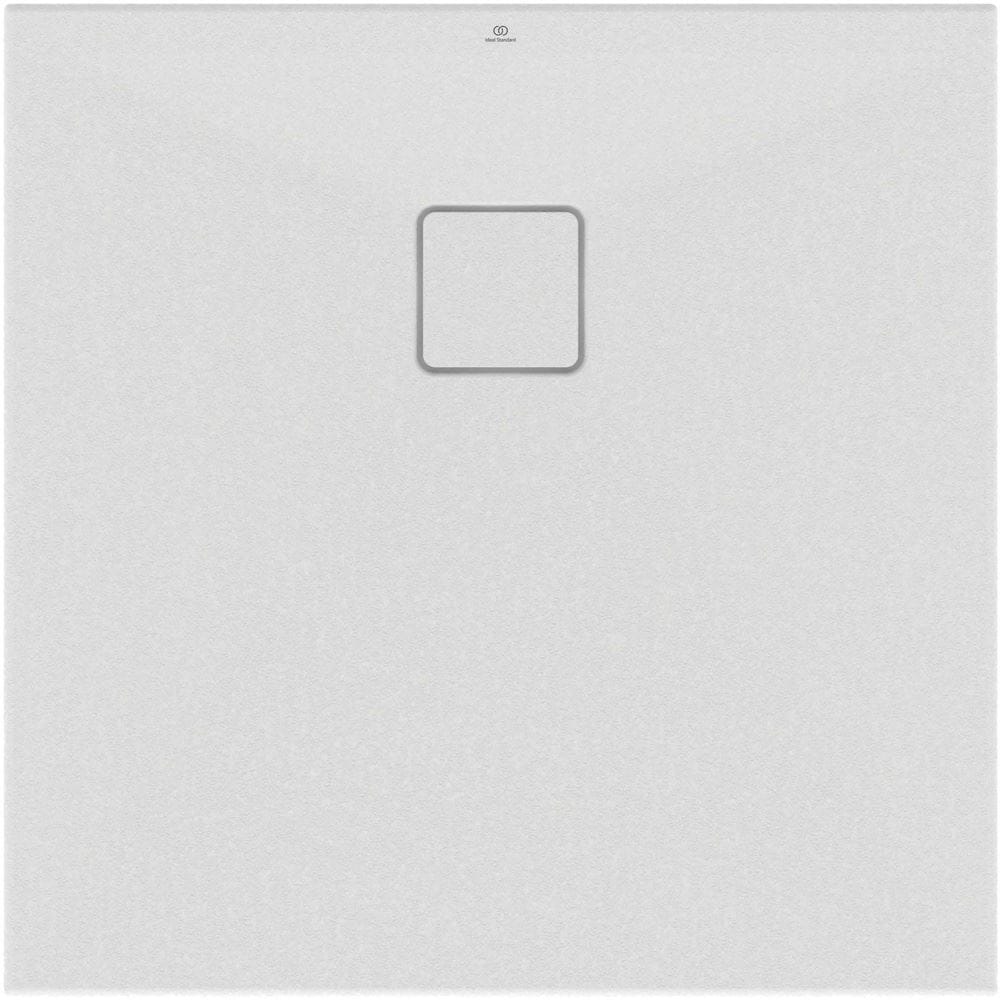 Ideal Standard Rectangle Shower Tray Ideal Standard Ultra Flat EVO 35mm Shower Tray in Silk White with Waste