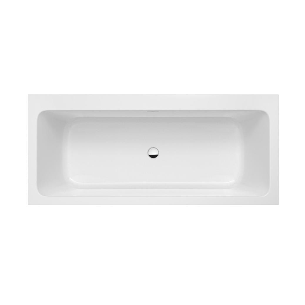Roca Double Ended Bath Roca Ona Rectangular Drop In Stonex® Bath