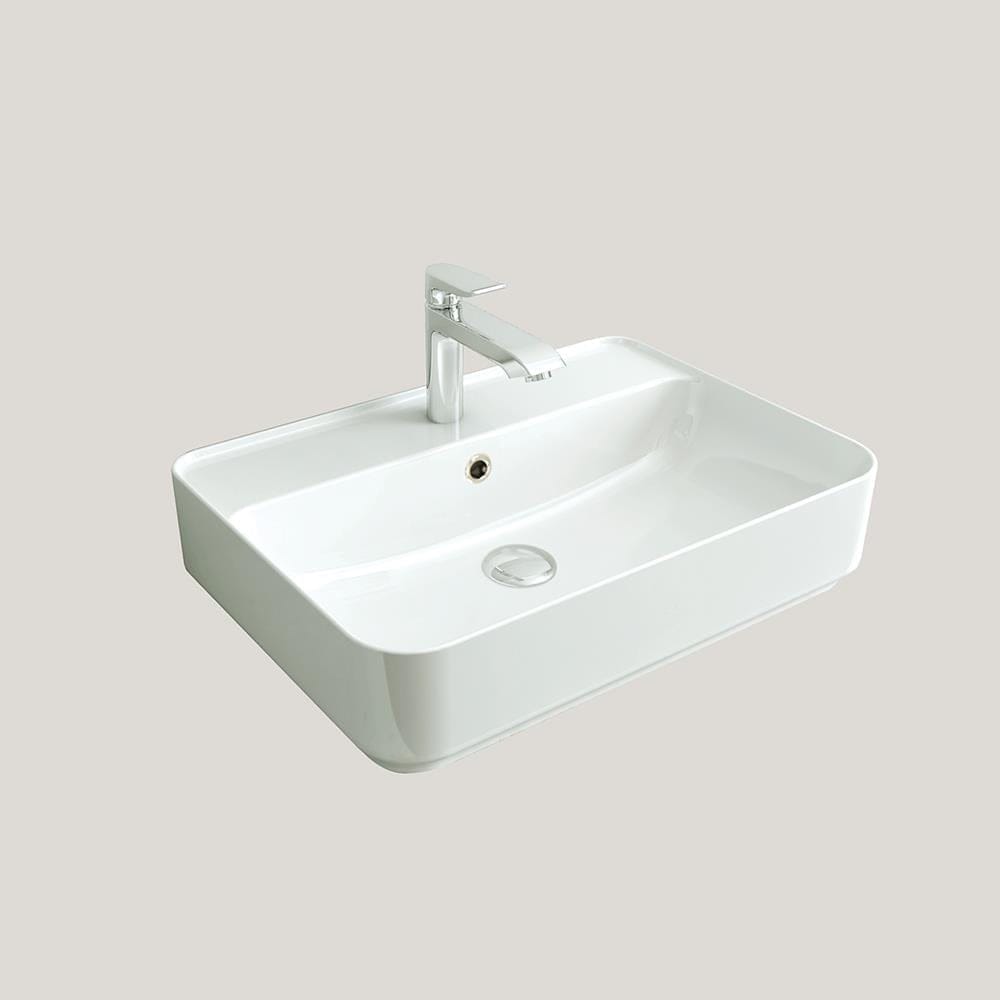 Aquarius Countertop Basin Aquarius JF-Series 1 Taphole Countertop Basin