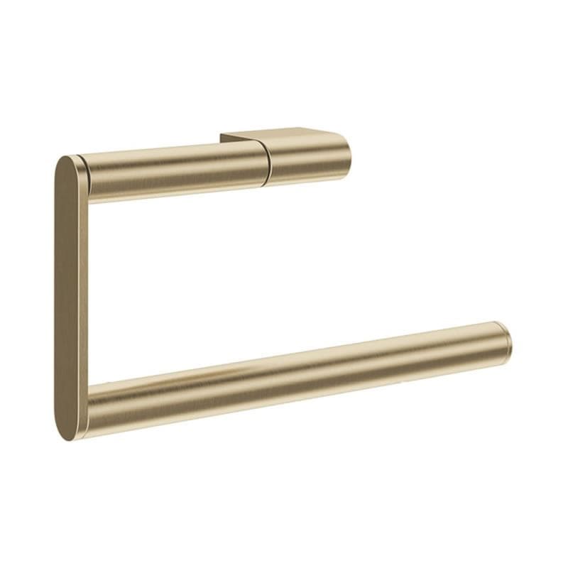 Crosswater Towel Rails and Rings Brushed Brass Crosswater MPRO Towel Ring