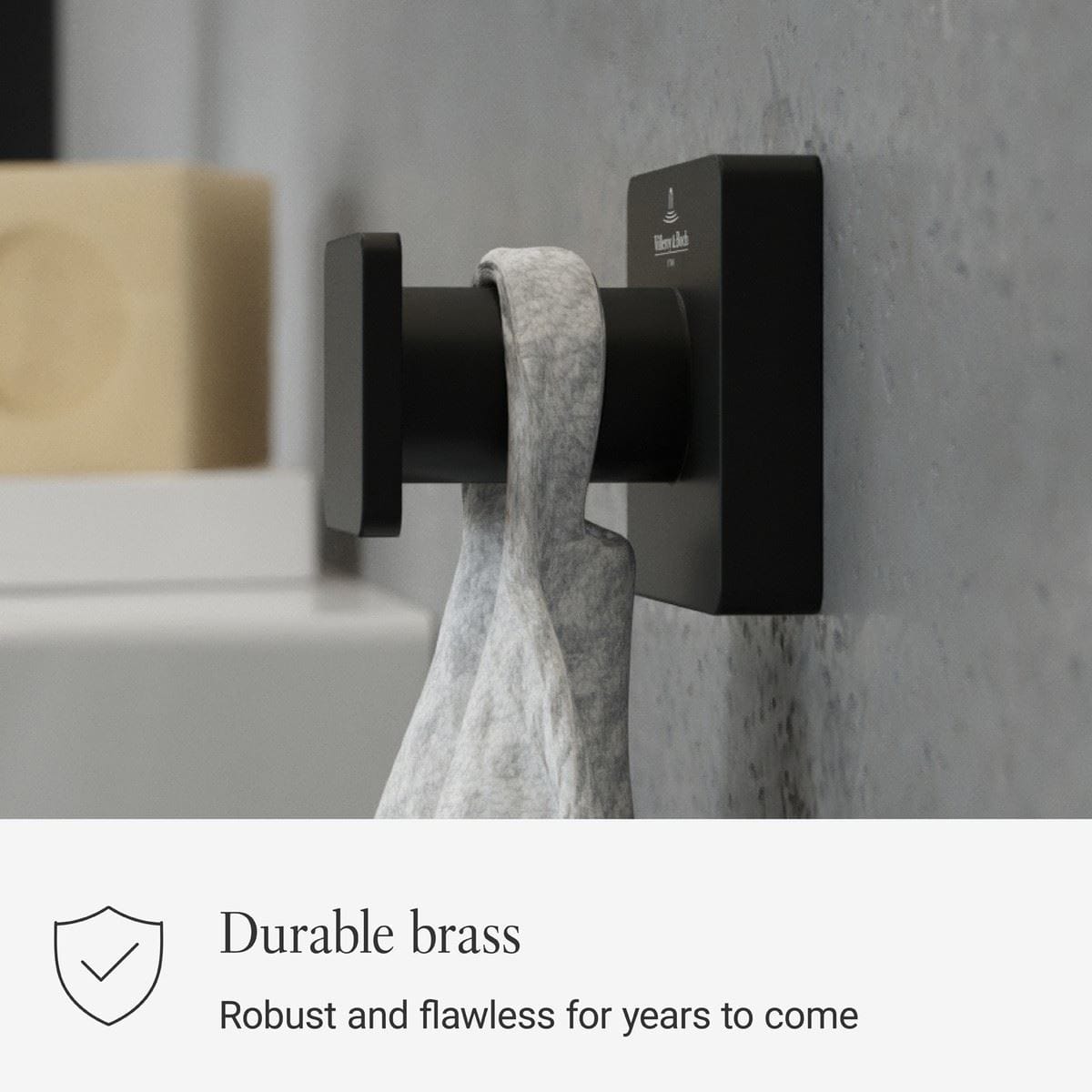 Villeroy & Boch Robe Hook Villeroy & Boch Elements - Striking Towel Hook