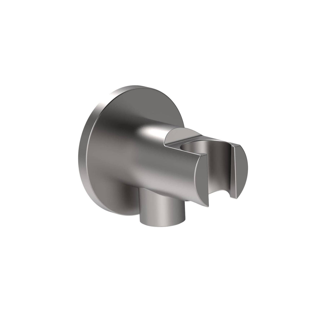 Roca Shower Brackets and Outlets Stainless Steel Finish Roca Aqua Round 1/2" Water Outlet with Shower Bracket